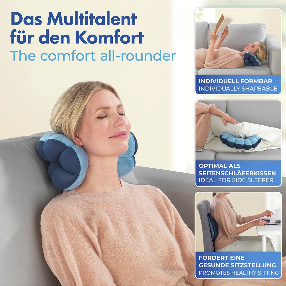 Favourite Relaxkissen  stützt Rücken- und Nackenbereich
