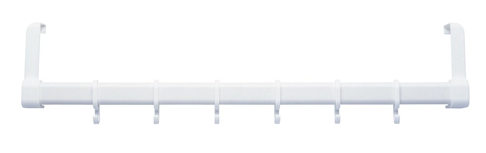 T  mit sechs verschiebbaren Haken