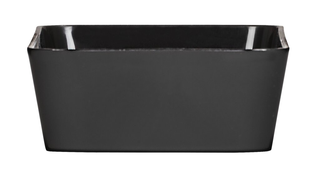 Ablage Mod. Gom Black  mit Soft-Touch Beschichtung