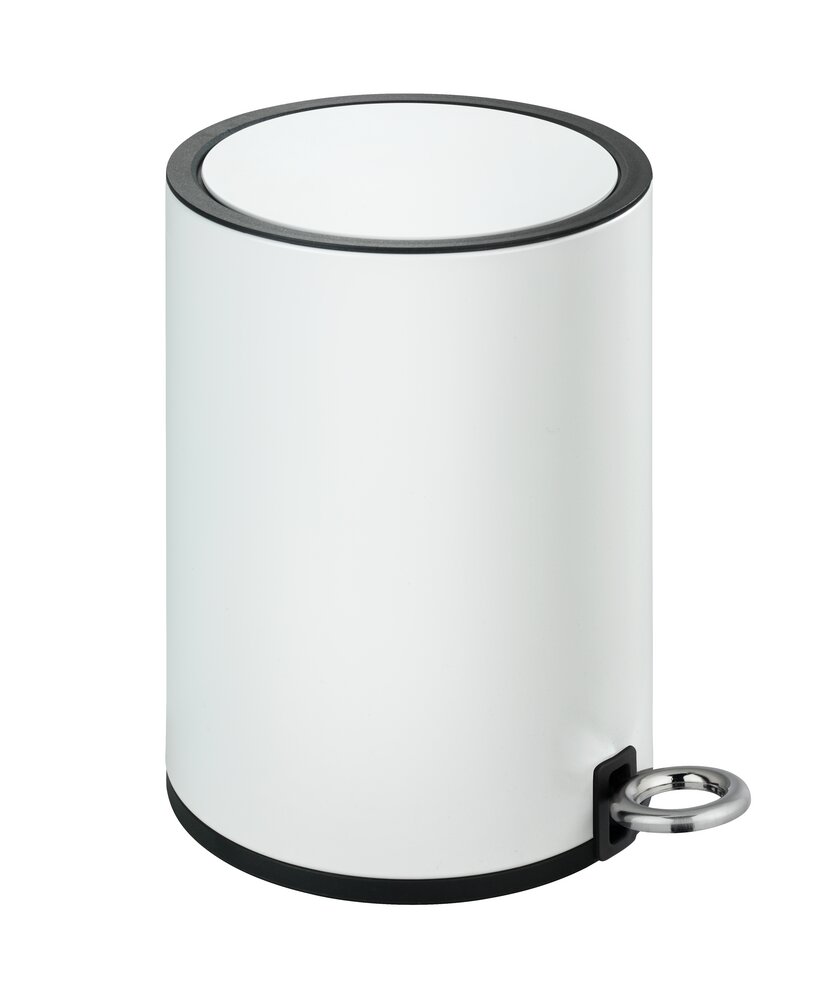 Kosmetik Treteimer Mod. Monza Easy Close Weiß  Mattiert, 3 Liter