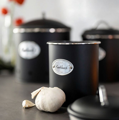 Black Outdoor Kitchen