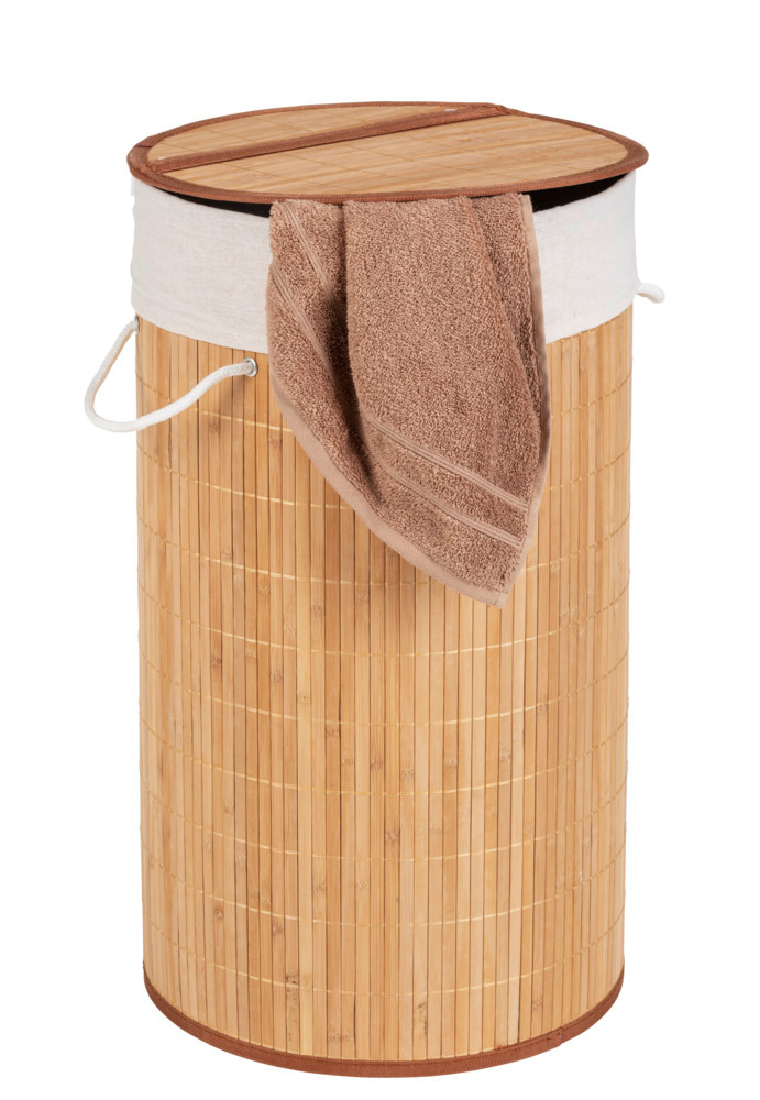 Wäschetruhe Mod. Bamboo Natur  Wäschekorb, 55 l