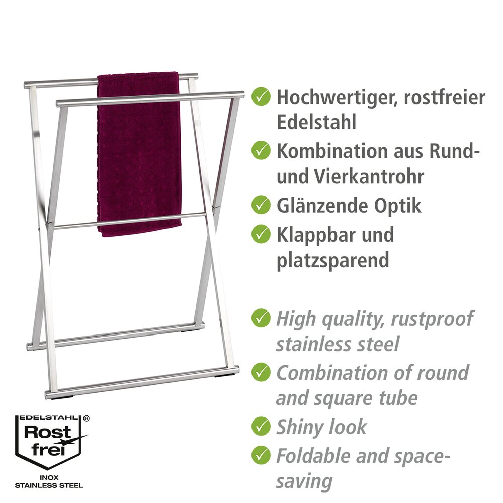 Handtuchständer Mod. Lava  Kleiderständer, klappbar