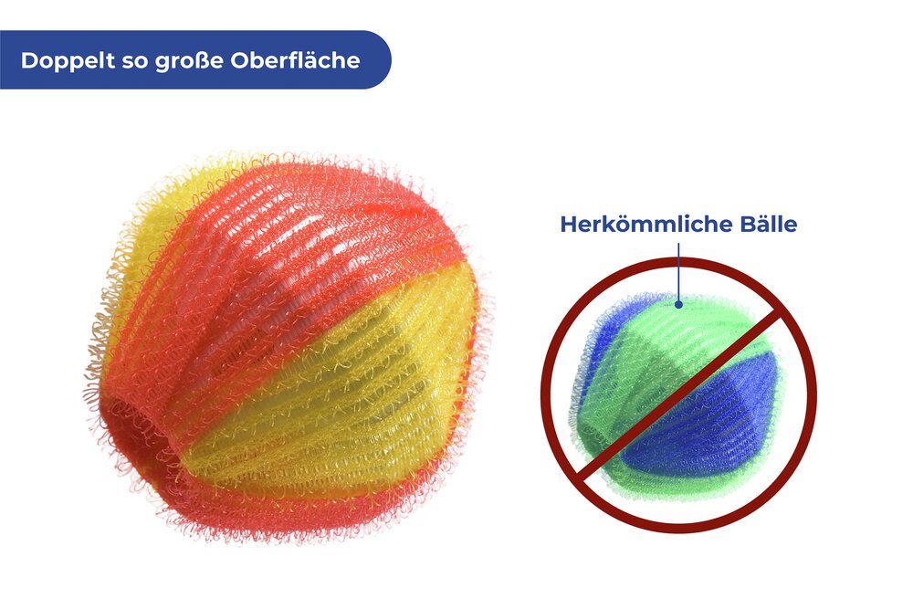 Boules de nettoyage Anti-peluches Jumbo  set de 2