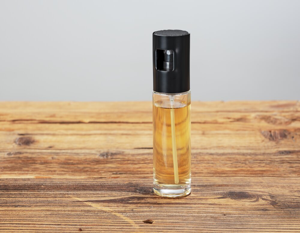 Sprüher für Öl/Essig Mod. Nevo, 2er Set  mit Sprühkopf aus rostfreiem Edelstahl