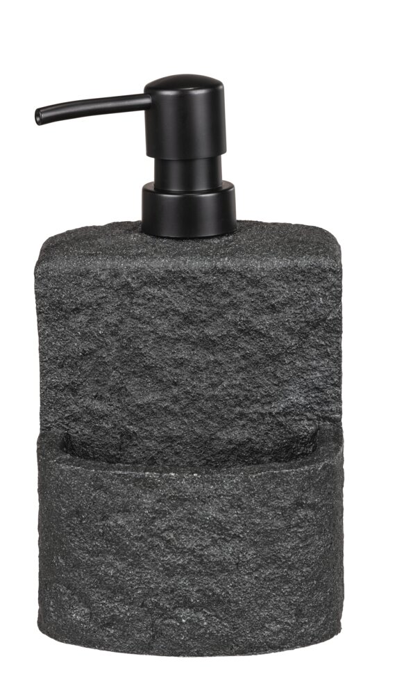 Spülmittelspender Mod. Festival Stone Schwarz  Seifenspender