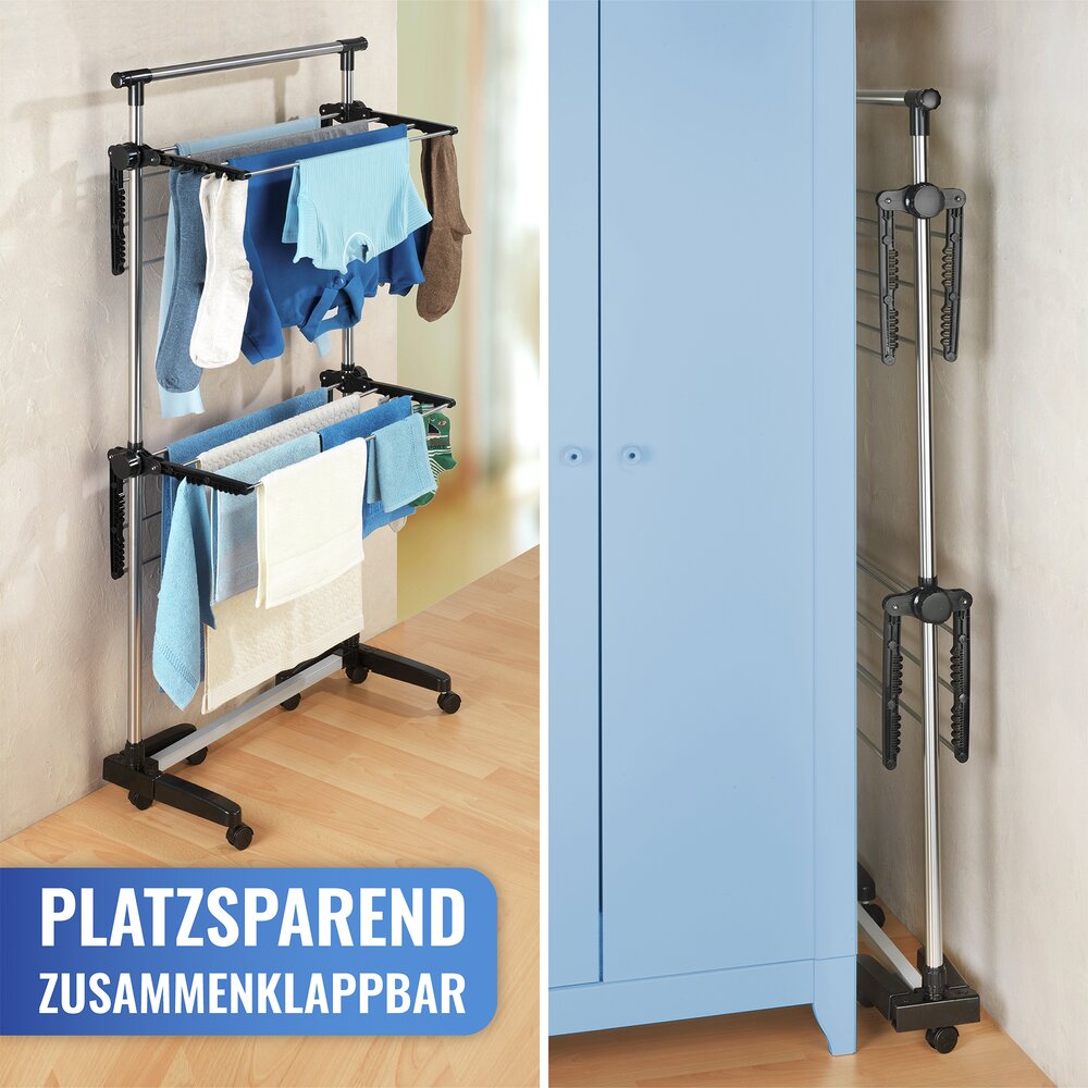 Ruimtebesparende wasdroger