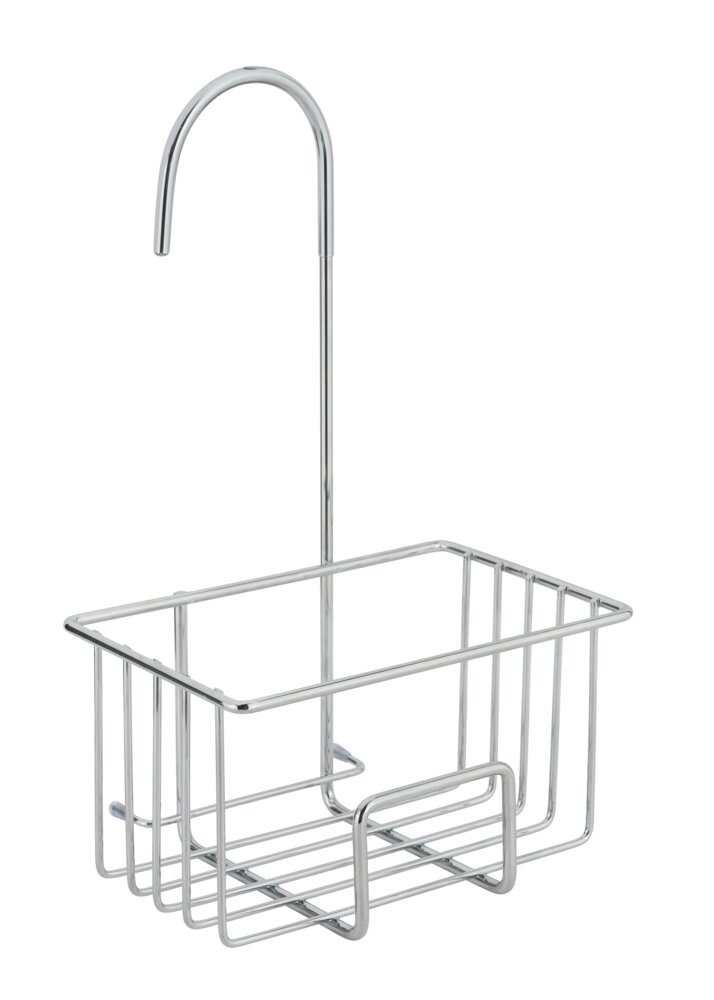 Chariot de douche Mod. Milito, brillant, acier inoxydable, 18x28,5x13 cm  inoxydable, durable et peu encombrant