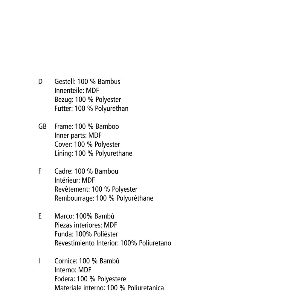 Banc à chaussures bambou, banc d'entrée, Bahari, 4 paires de chaussures, L90 cm  banc, bambou