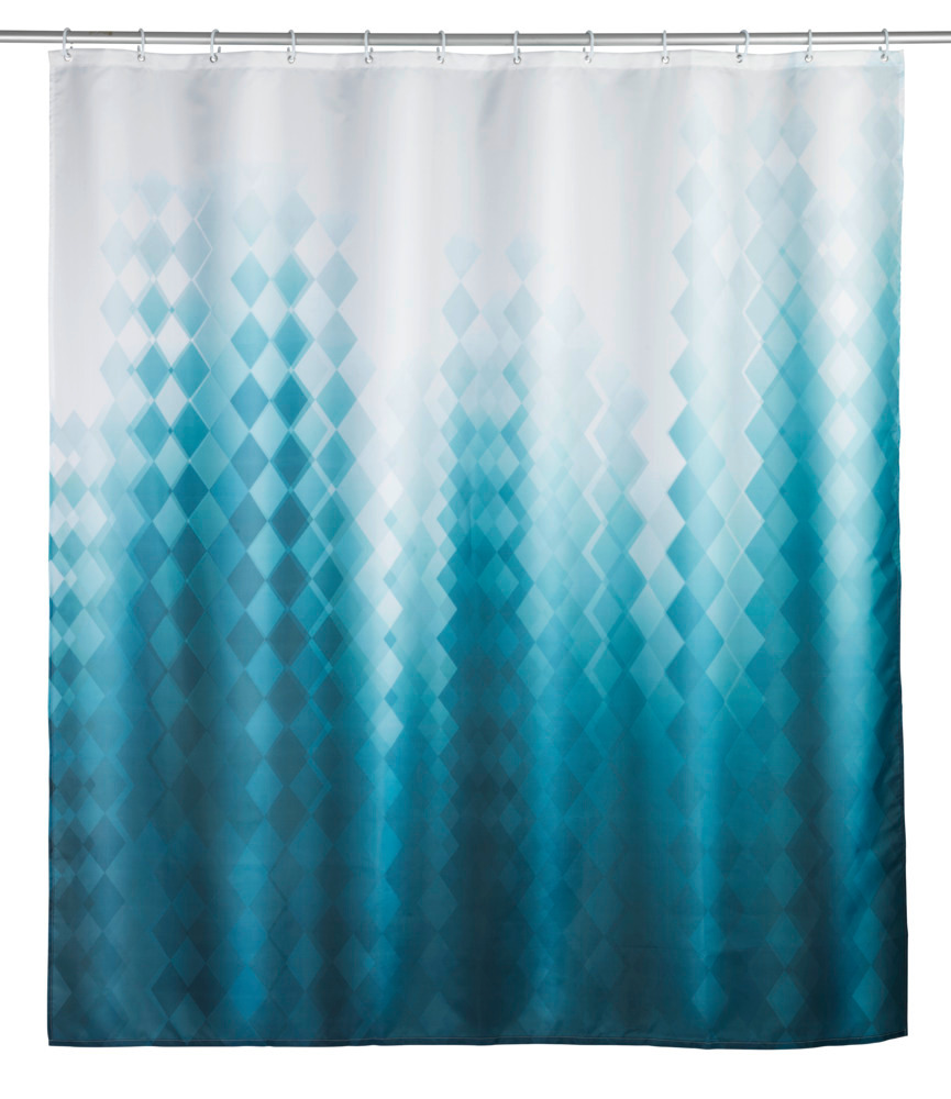 Duschvorhang Mod. Tullin  Textil (Polyester), 180 x 200 cm, waschbar