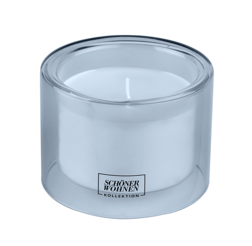 SCHÖNER WOHNEN-KOLLEKTION Duftkerze Mod. Soft-Cotton M  Brenndauer 30 - 40 Stunden