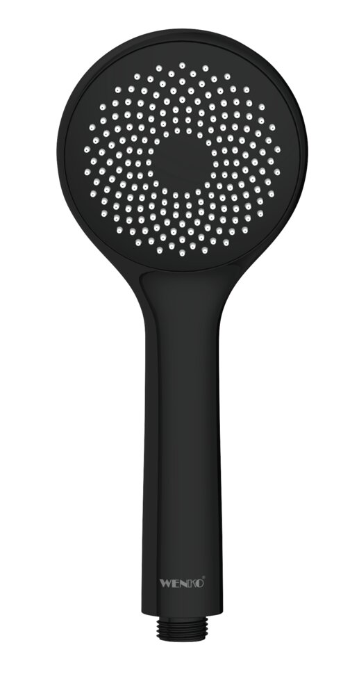 Douchekop Watersaving Zwart mat