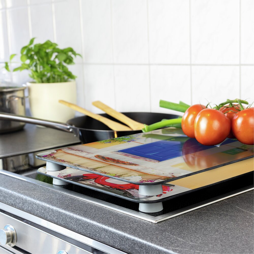 Herdabdeckplatte Universal Mod. Dolce Vita, 2er Set  für alle Herdarten geeignet