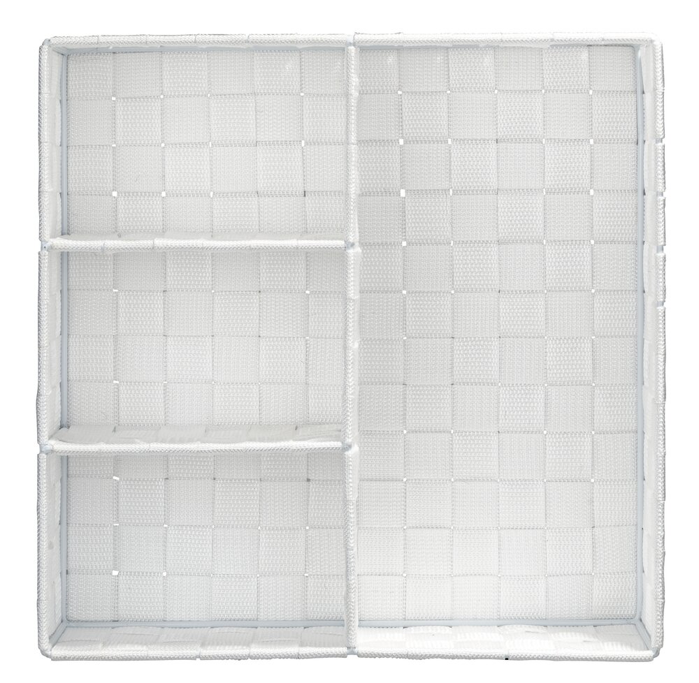 Organizer Mod. Adria Weiß, 4 Fächer  mit Griff