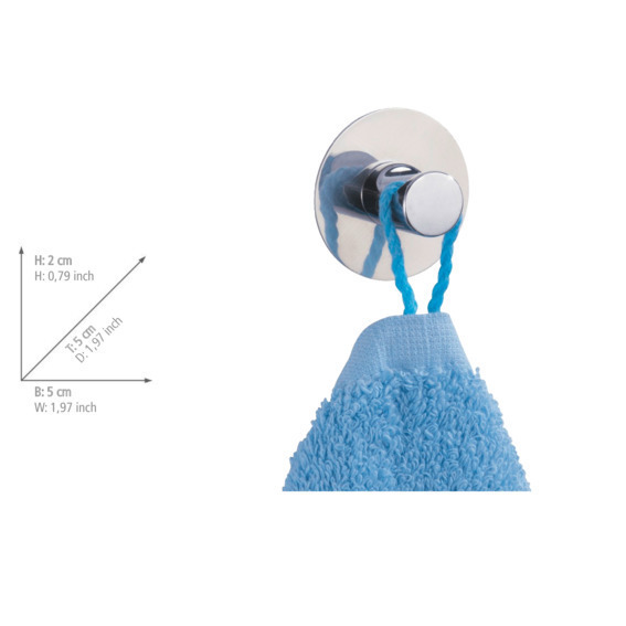 Wandhaken Mod. Savona  Edelstahl rostfrei