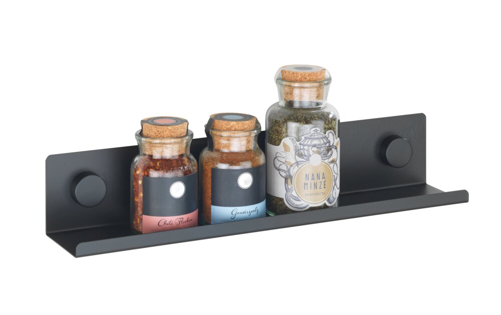Gewürzregal Mod. Jet M  aus pulverbeschichtetem Metall