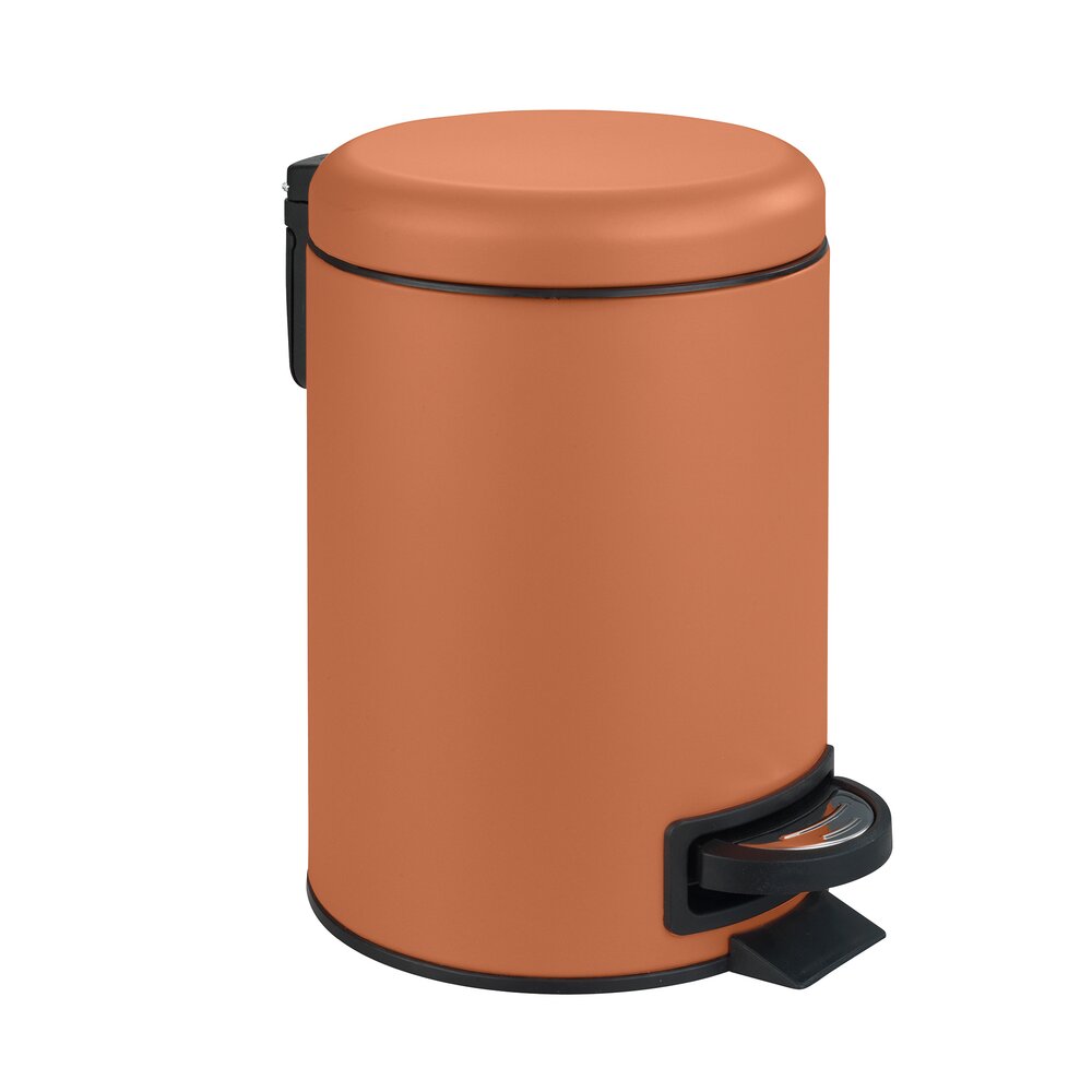 Kosmetik Treteimer Mod. Leman Terracotta Matt 3L  mit herausnehmbarem Einsatz
