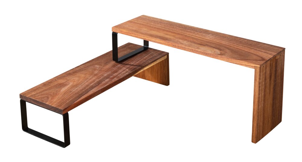 Küchenregal Mod. Vali Akazie  aus FSC® zertifiziertem Akazienholz