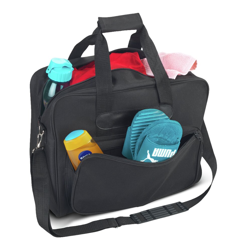 Komfort-Universaltasche Schwarz  100 % Polyester