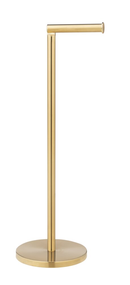 Stand Toilettenpapierhalter 2 in 1  platzsparend, für bis zu 4 Ersatzrollen