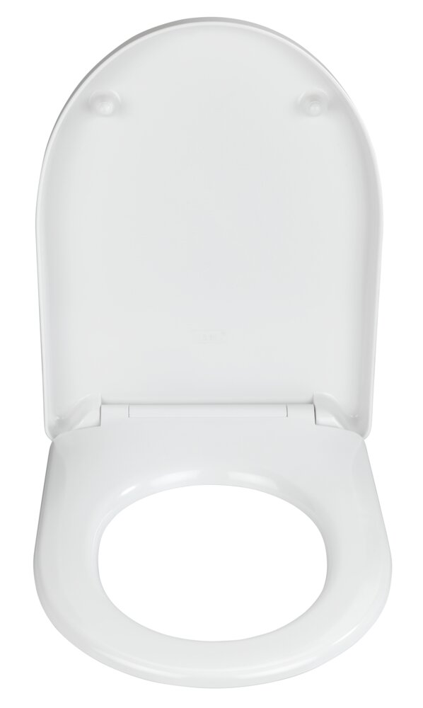 Abattant Exclusive No. 9  Duroplast antibactérien, avec frein de chute