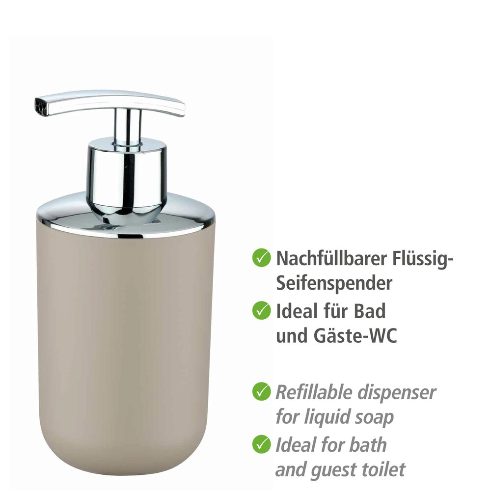 Seifenspender Mod. Brasil Taupe 320 ml
