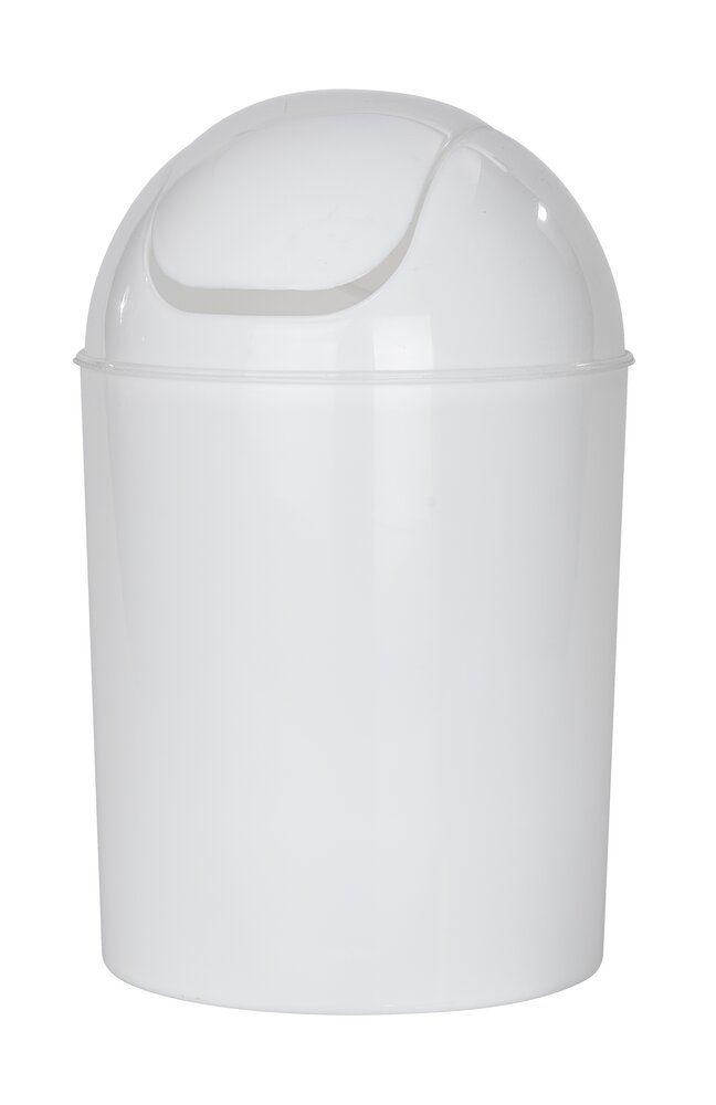 Schwingdeckeleimer Economic Weiß  6 ltr.