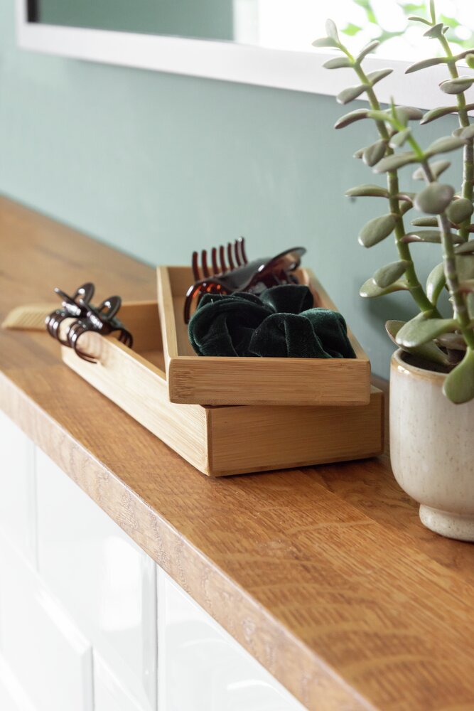 Bamboe doos Terra met deksel