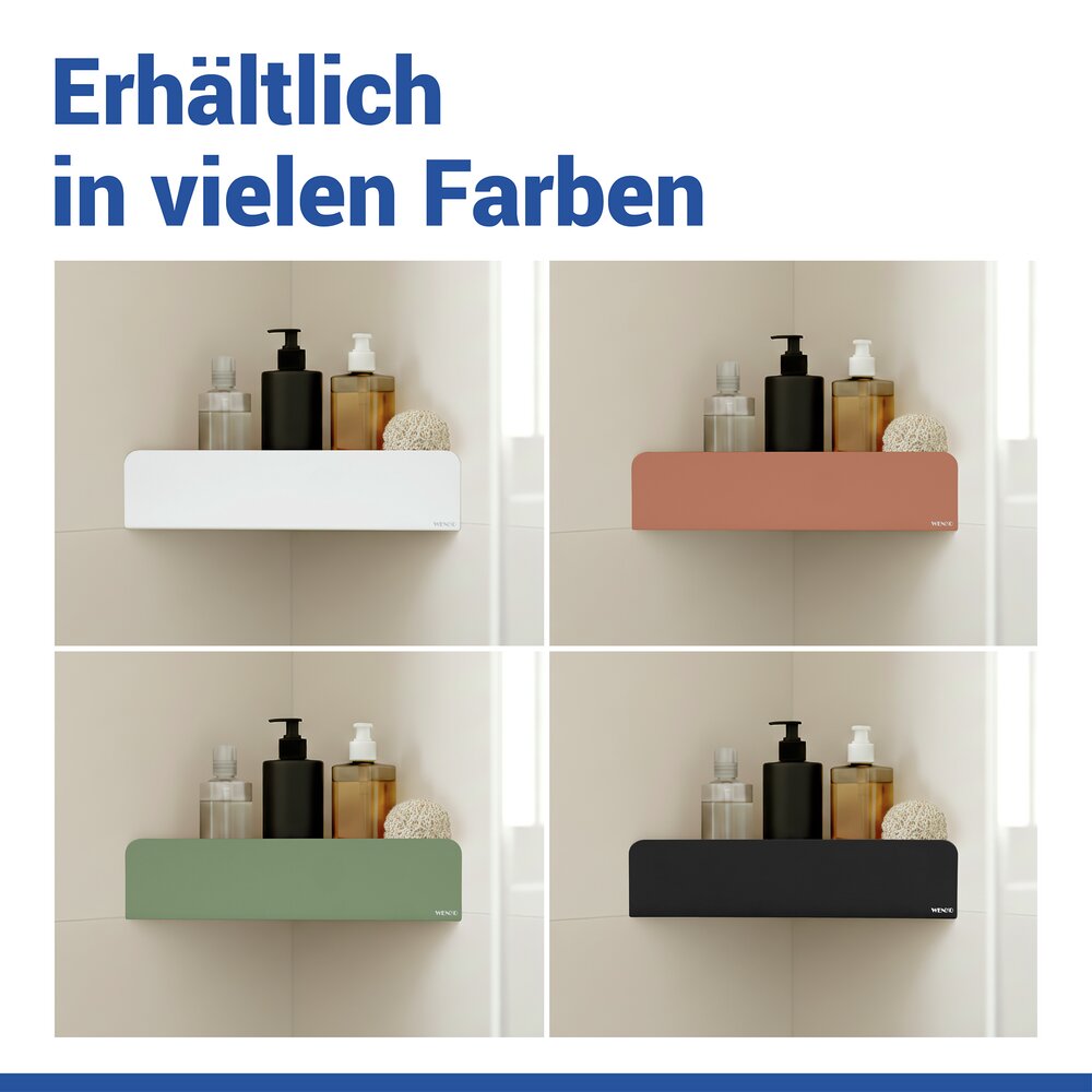 Turbo-Loc® Hoekplank Mod. Lizan Wit
