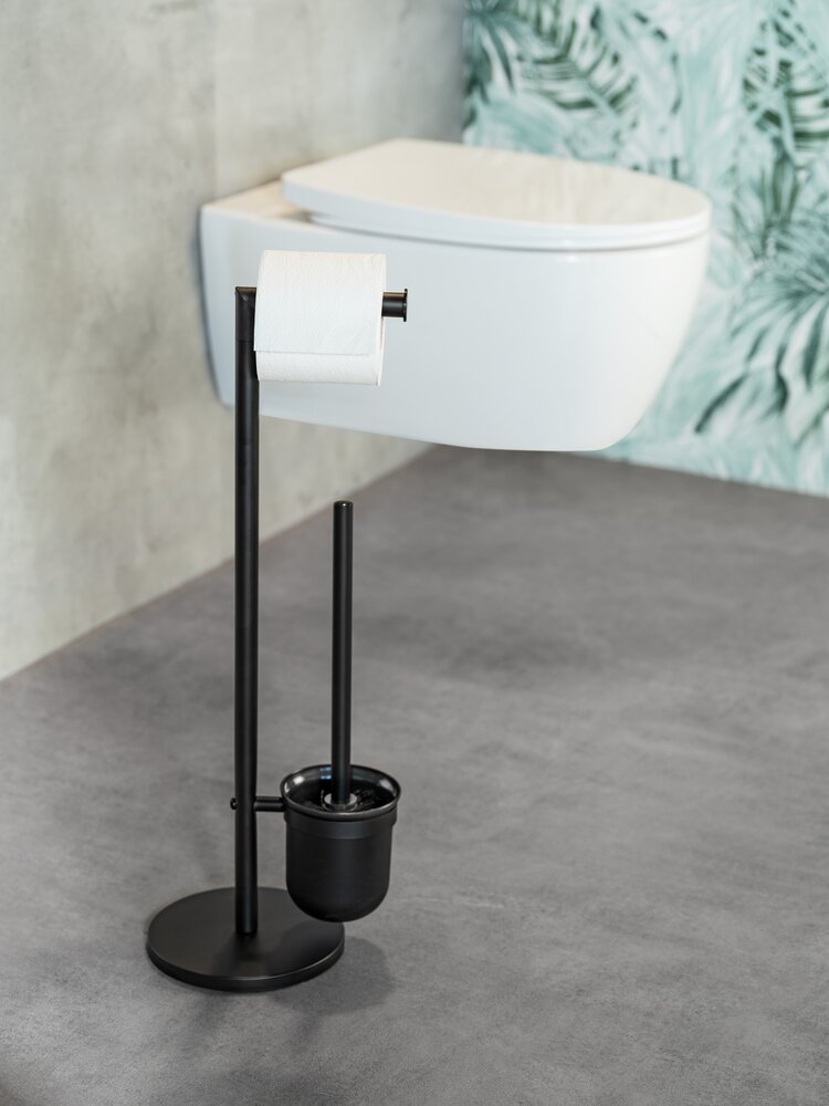 Stand WC-Garnitur Mod. Parus Schwarz