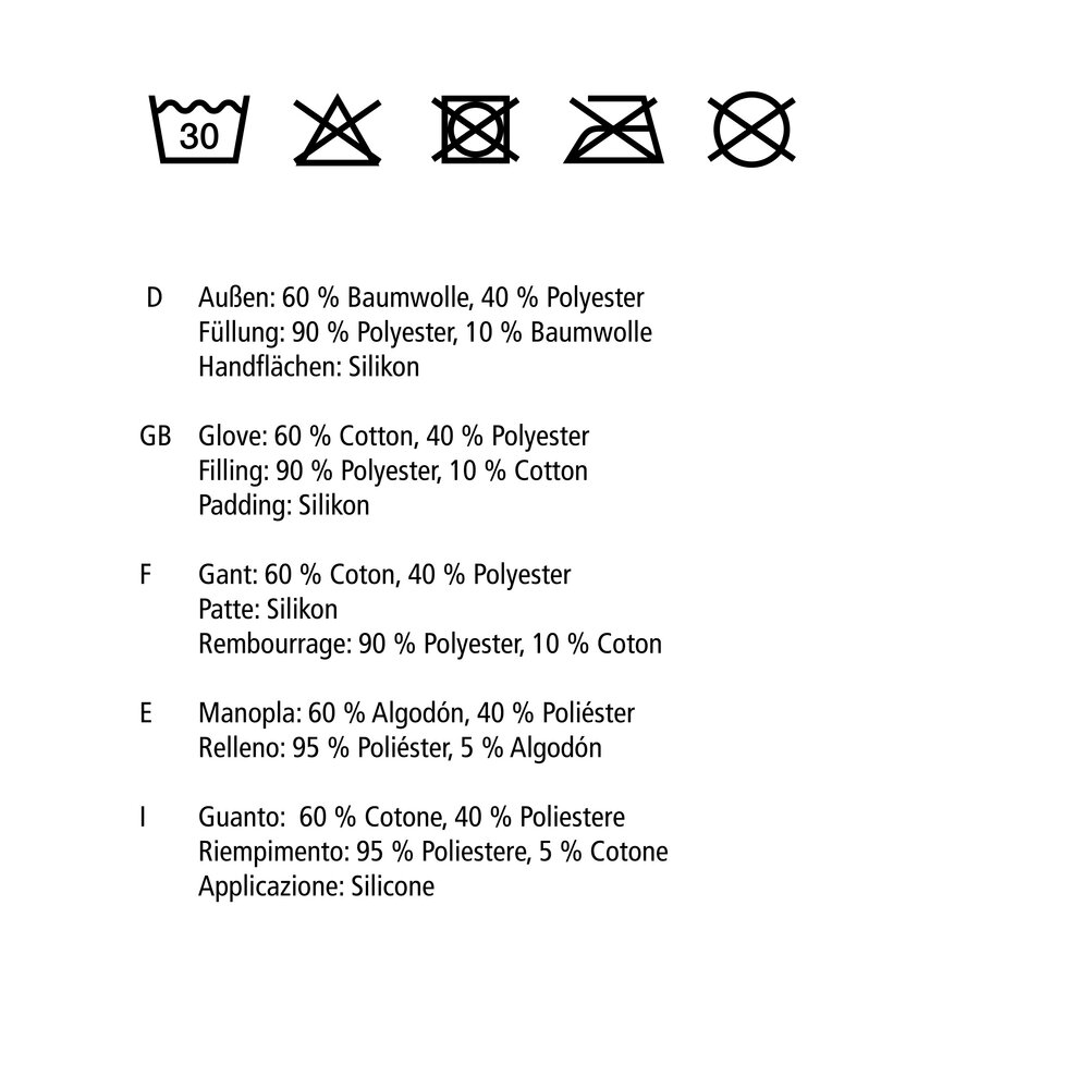 Topfhandschuhe Silikon Grau  1 Paar