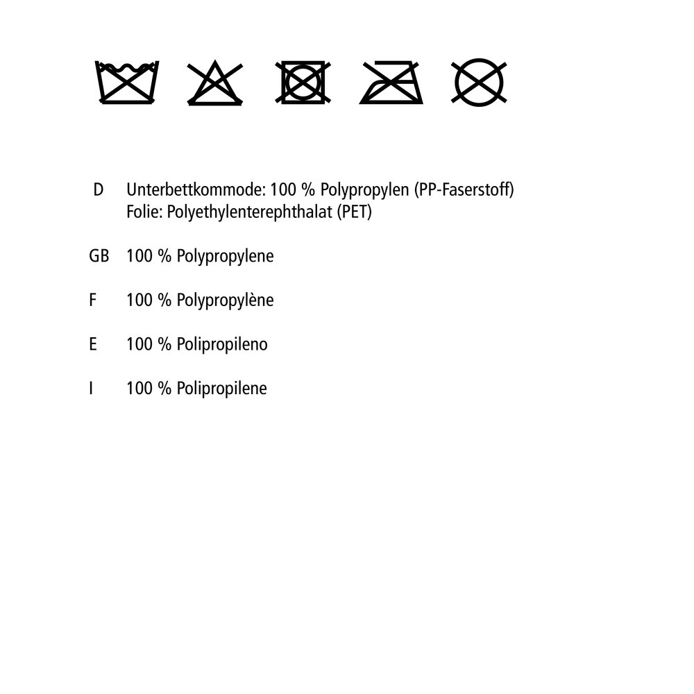 Balans ladenkast onder bed