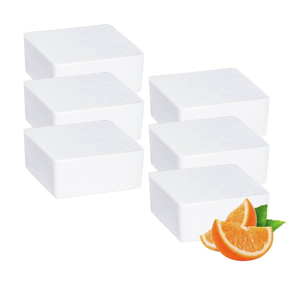 Recharge Cube déshumidificateur 500 g avec parfum d'orange, 6 pièces  Recharge de déshumidificateur