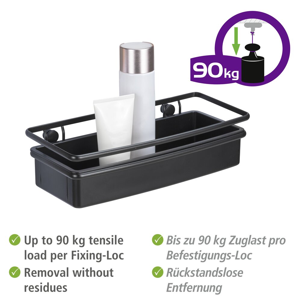 Wandplank Molinella zwart