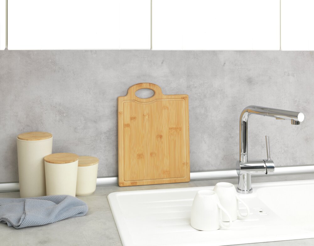 Snijplank Mod. Berni 35x25 cm, naturel, bamboe, FSC-gecertificeerd