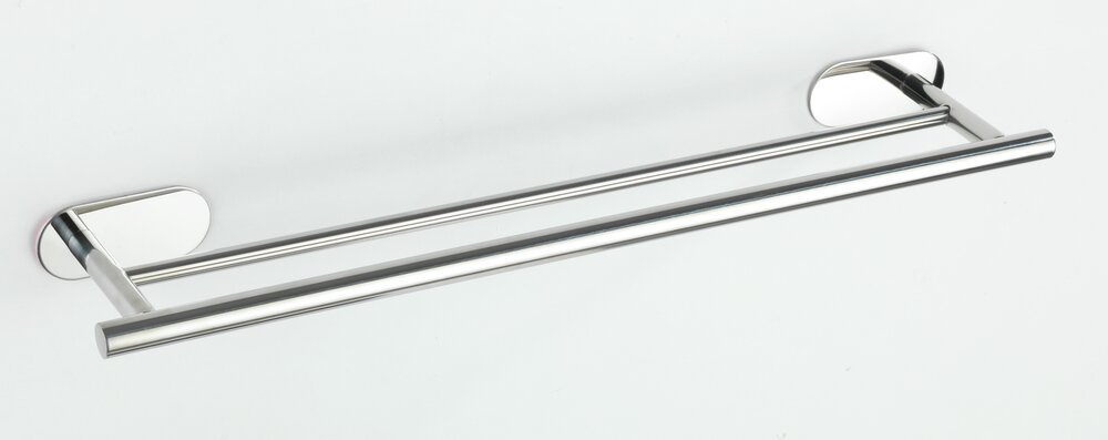 Turbo-Loc® roestvrij stalen badhanddoekhouder Duo Orea Shine