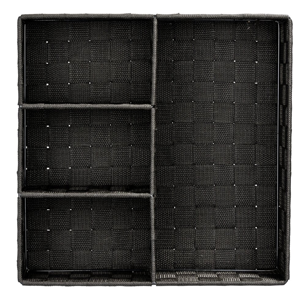 Organizer Mod. Adria Schwarz, 4 Fächer  mit Griff