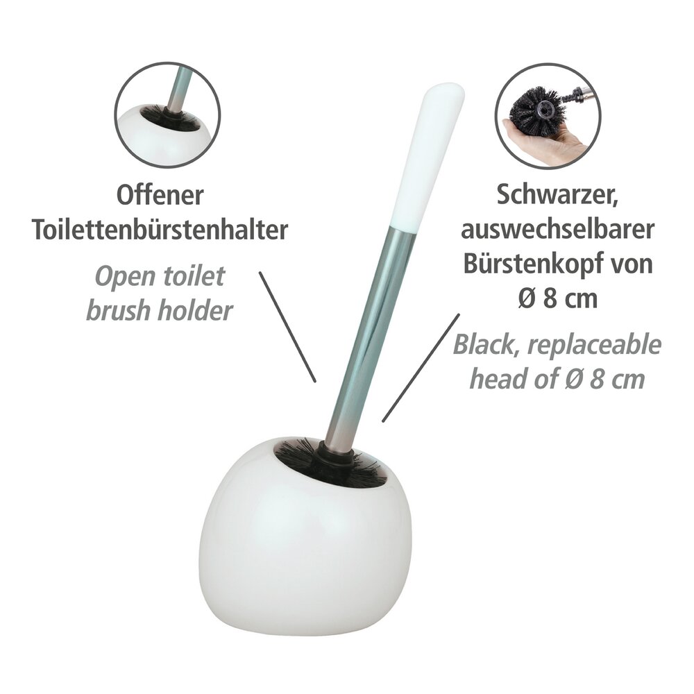 WC-Garnitur Mod. Polaris White  aus hochwertiger Keramik