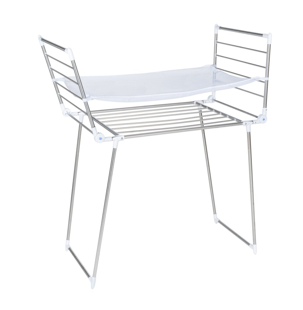 Flügel Wäscheständer Mod. Profi Plus Edelstahl  Edelstahl rostfrei