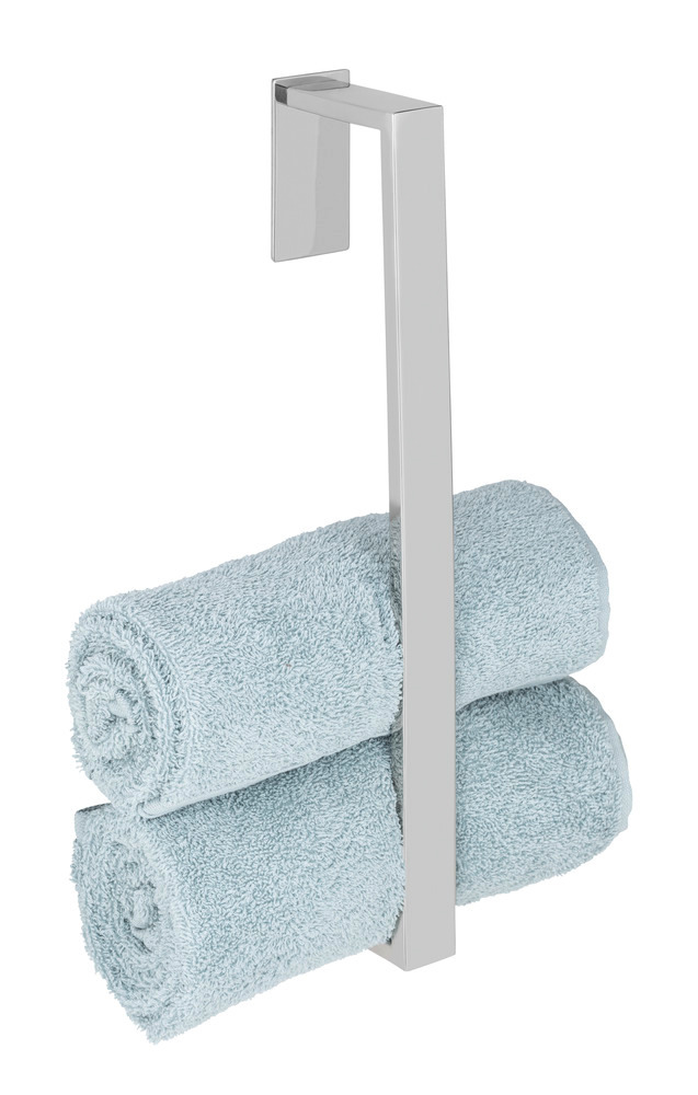 Turbo-Loc® Badetuchstange Uno Genova Shine 40 cm  Befestigen ohne bohren mit Klebepad-System