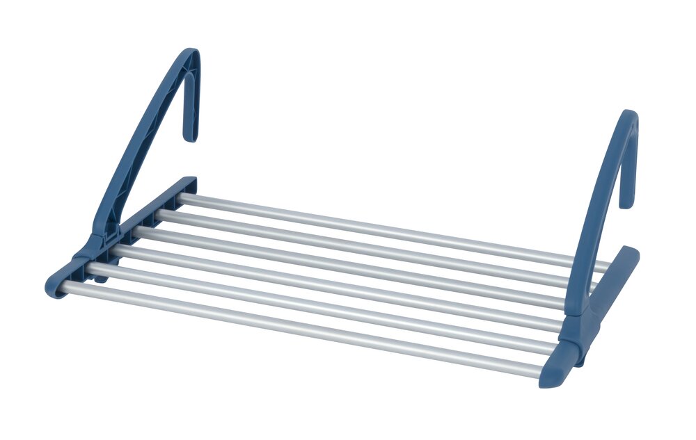 Teleskop Balkonwäscheständer Alu  aus rostfreiem Aluminium