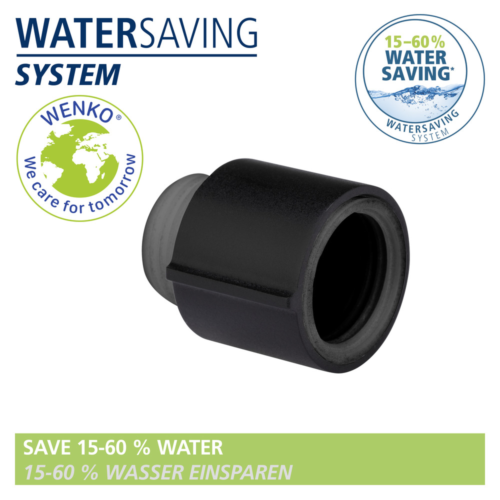 Wassersparer Schwarz  universal passend