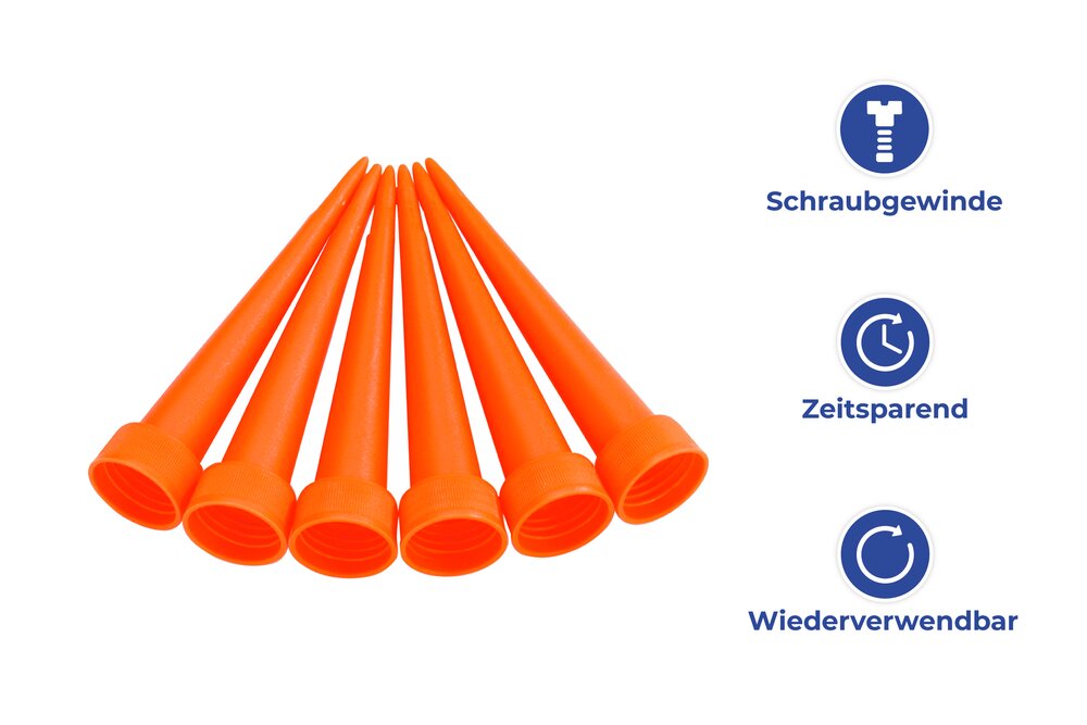 Bewässerungs-Spikes, 6er Set  gleichmäßige Wasserversorgung von Pflanzen