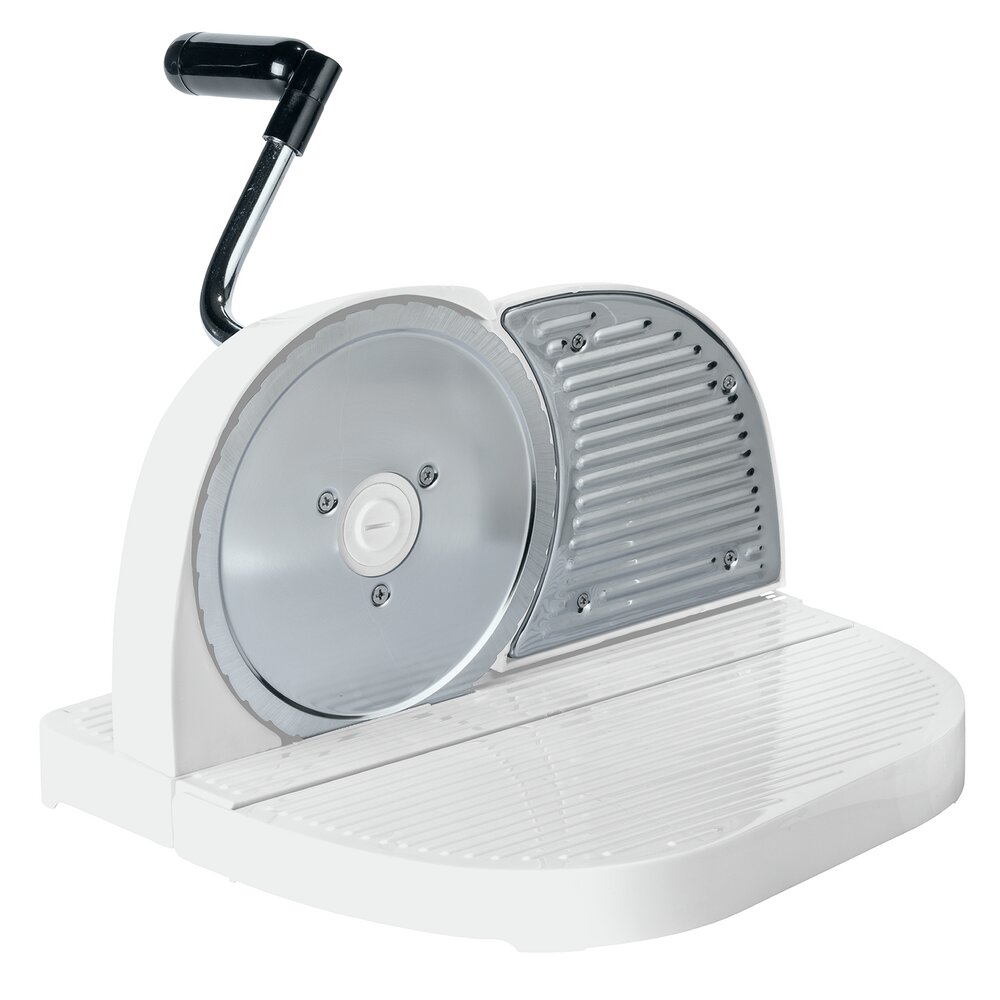 Brotschneidemaschine  mit Handkurbel