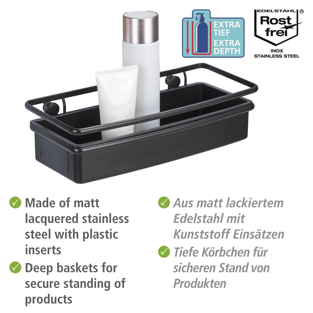 Wandplank Molinella zwart