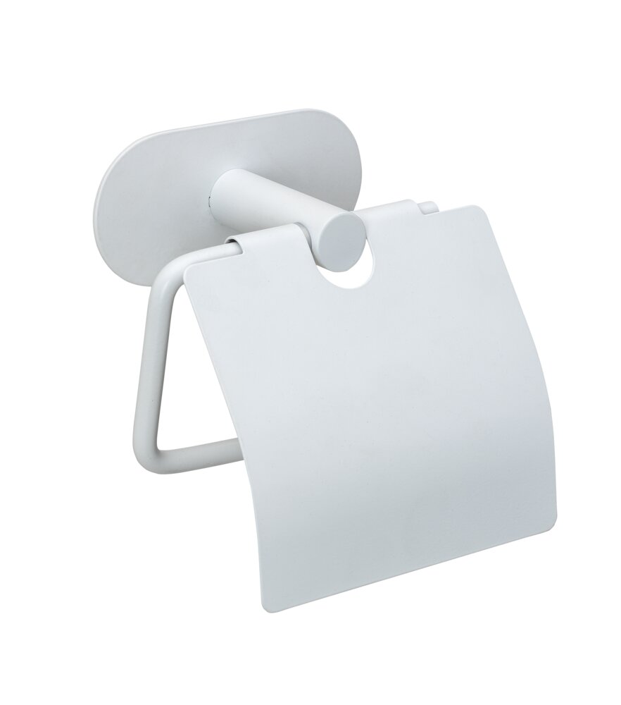 Turbo-Loc® toiletrolhouder met deksel Orea Wit mat