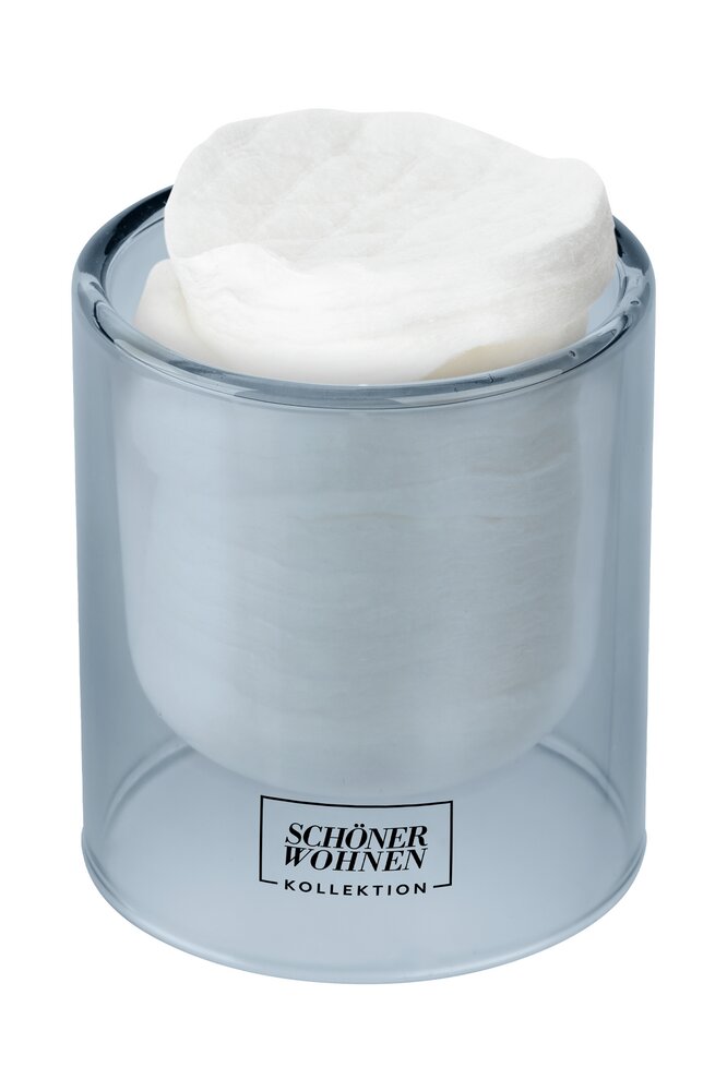 Collection SCHÖNER WOHNEN Bougie parfumée Mod. Soft-Cotton S, lot de 2  Durée de combustion : 20 - 25 heures