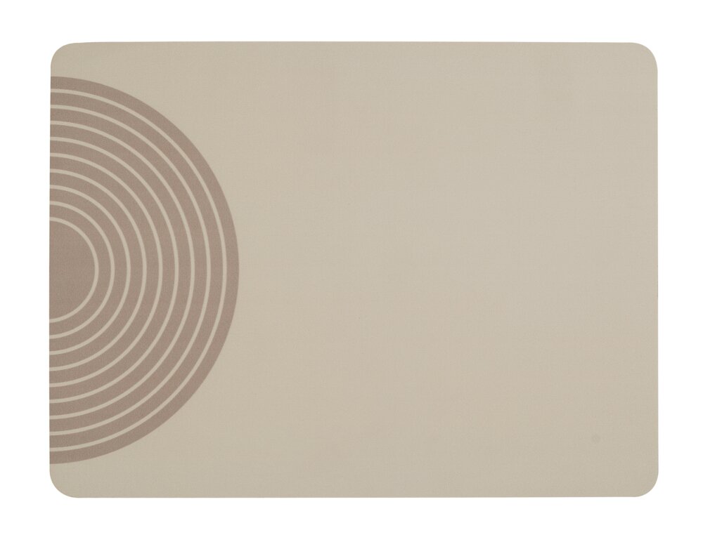 Afwateringsmat Mod. Dima, beige, rubber, kunststof, 40x30 cm