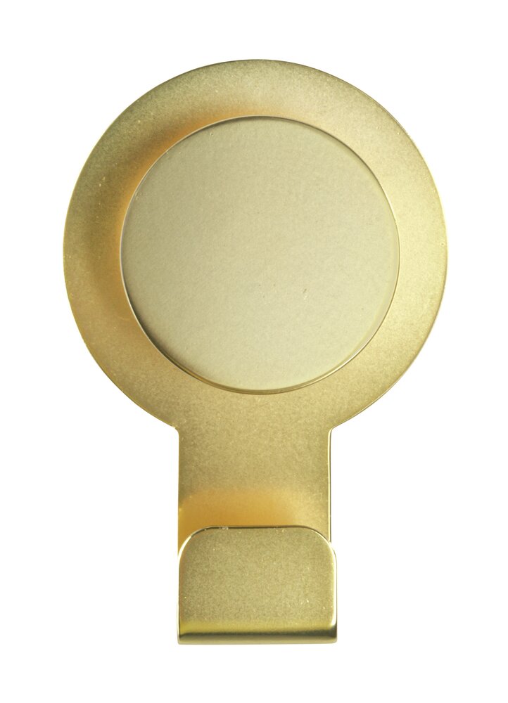 Crochet mural Blandas Doré mat  acier inox