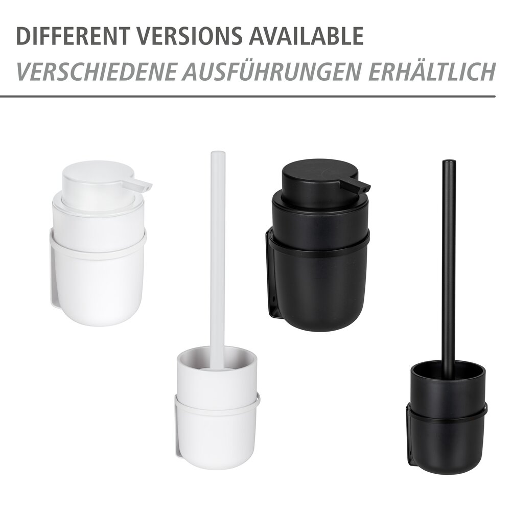Turbo-Loc® WC-Garnitur Mod. Carpino Weiß  Befestigen ohne Bohren